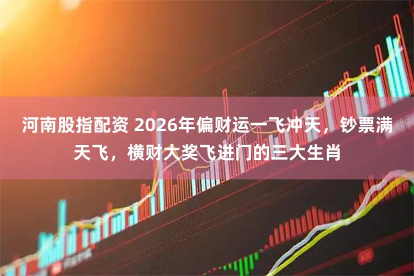 河南股指配资 2026年偏财运一飞冲天，钞票满天飞，横财大奖飞进门的三大生肖